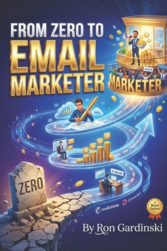 From Zero to Marketer- From Zero to Email Marketer - cover