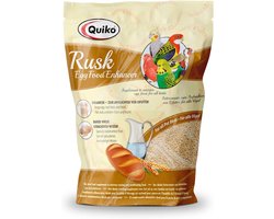 Quiko Rusk voor vogels – Onmisbare aanvulling voor eivoer - Rusk - 1 kilo - Supplementen - Vogelvoer