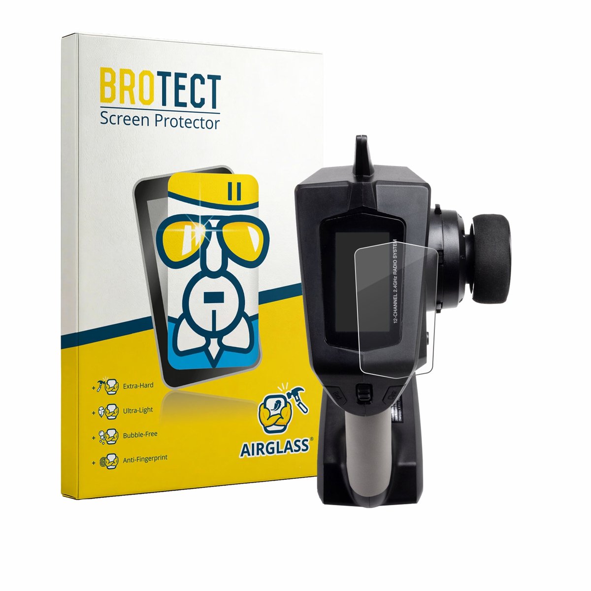 Screenprotector voor Spektrum DXC Plus Beschermglas transparant