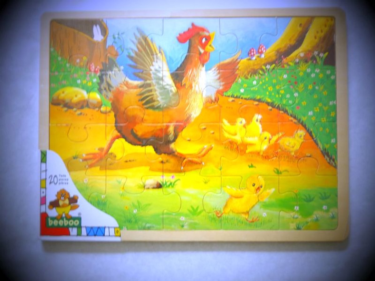 Beeboo Raampuzzel 'Boerderij'
