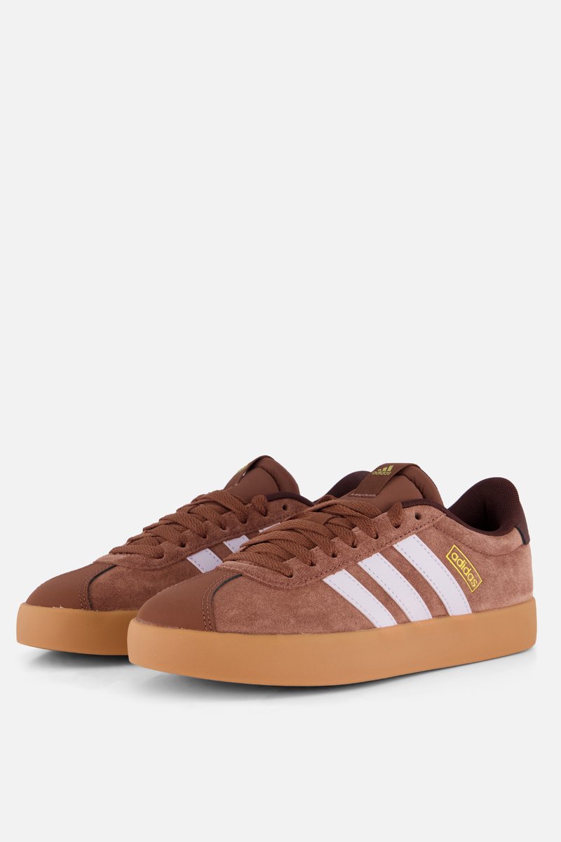 Adidas VL Court 3.0 Sneakers Leer Bruin