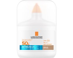 La Roche-Posay Anthelios UVAIR Zonnebrand Serum SPF50+ Medium - Hyaluronzuur, Niacinamide & Vitamine E - Voor alle huidtypes - 50ml