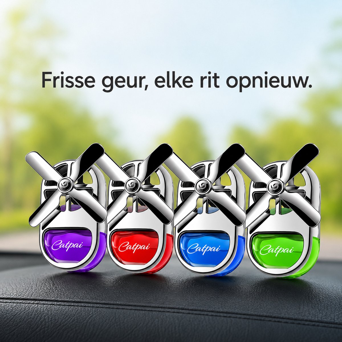 (Nieuw ) Luxe Auto Luchtverfrisser voor Ventilatierooster – Langdurige Geur, Vent Clip, Auto Parfum Diffuser