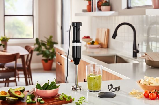 KitchenAid 5KHBV53EOB - Staafmixer - 180 W - Zwart van Merkloos — afbeelding 2