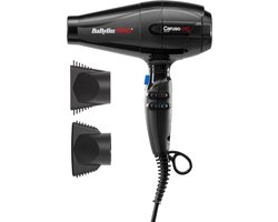 BaBylissPRO Caruso-HQ Föhn - 2400W AC motor - Ionische functie - 172 km/h - 2 blaasmonden - Professionele haardroger