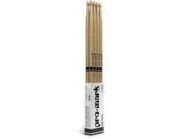 Promark TX5AW-4P Drumstokken 5A Hickory houten tip 4-Pack