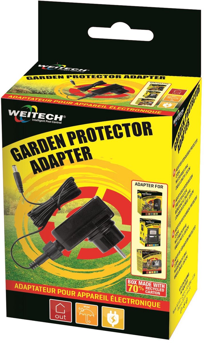 Weitech adapter voor Garden Protector 3 en 4 - Weerbestendig IP44
