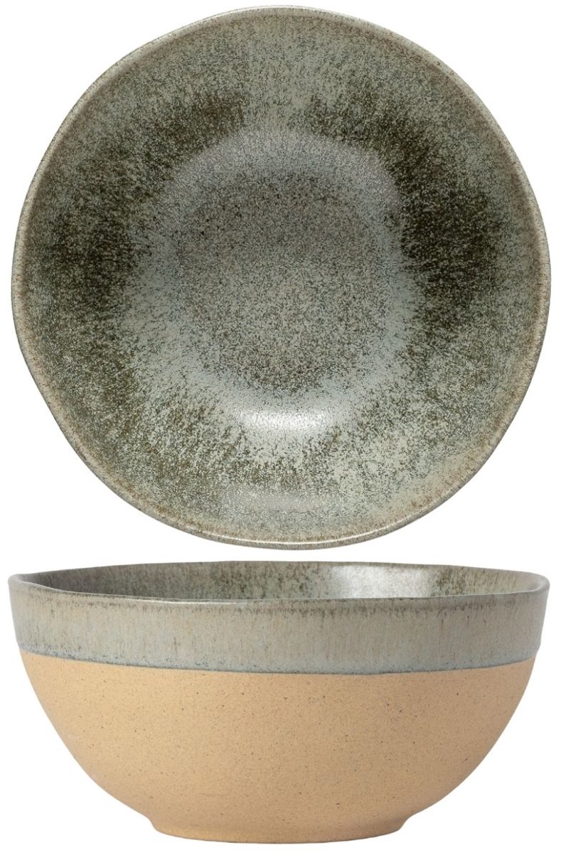 Costa Nova Soepkommen / Kommen Arenito Sage Green ø 16 cm - 6 stuks