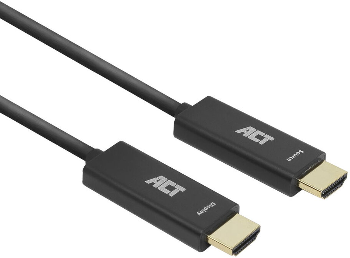 ACT AK3896 HDMI Premium High Speed 4K Active Optical Cable v2.0 LSZH | HDMI-A male - HDMI-A male | 70 meter