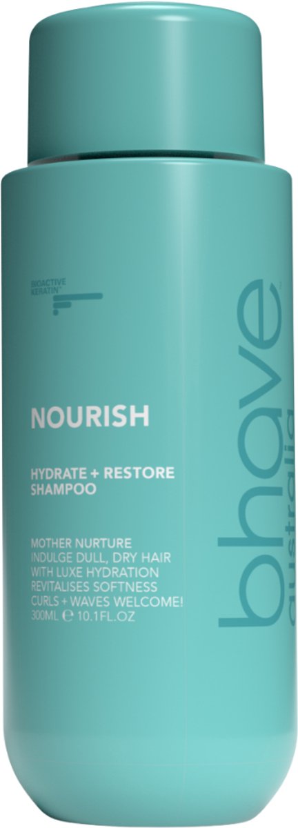BHAVE - Nourish Shampoo - Intensieve voeding en hydratatie van het haar - Haarverzorging- 300ml