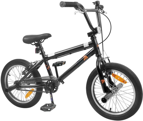 vidaXL - BMX - Fiets - 16 - Inch - voor - 5-8 - jaar - oud - Zwart van VidaXL — afbeelding 5