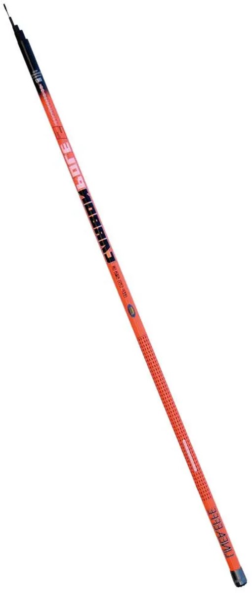 Lineaeffe Carbon Vaste Hengel Rood,Zilver 4.00 m / 25 g