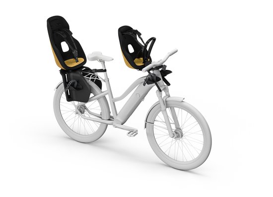 Thule Yepp Nexxt 2 Maxi - fietsstoeltje - achterzitje - Bagagedrager montage - Burnished yellow van Thule — afbeelding 5