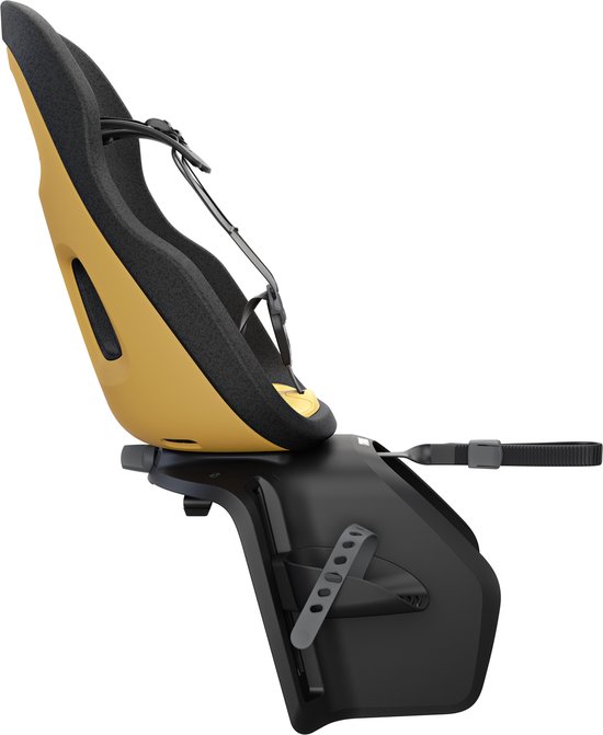 Thule Yepp Nexxt 2 Maxi - fietsstoeltje - achterzitje - Bagagedrager montage - Burnished yellow van Thule — afbeelding 2