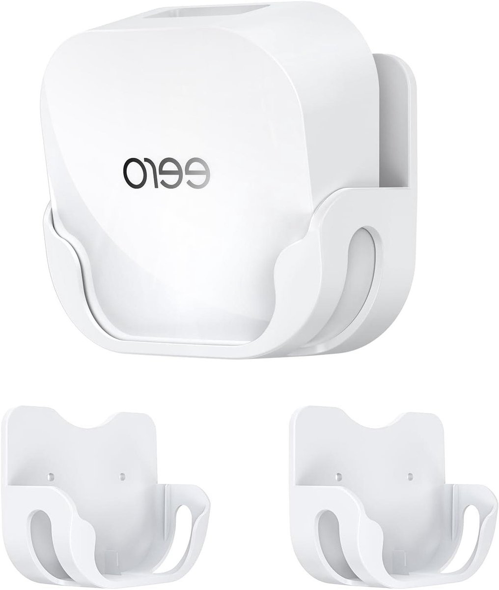Wandhouder Router - Muurbeugel WiFi - Signaal Verbeteren - Ruimtebesparend Kabelbeheer - 17.5 x 14.5 x 7.9 cm - Wit