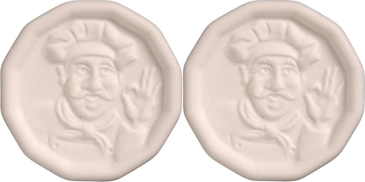 Keramische Pot Minder - Kookbeschermer Pan - Overkoken Voorkomen - Herbruikbaar - 2 stuks - Wit