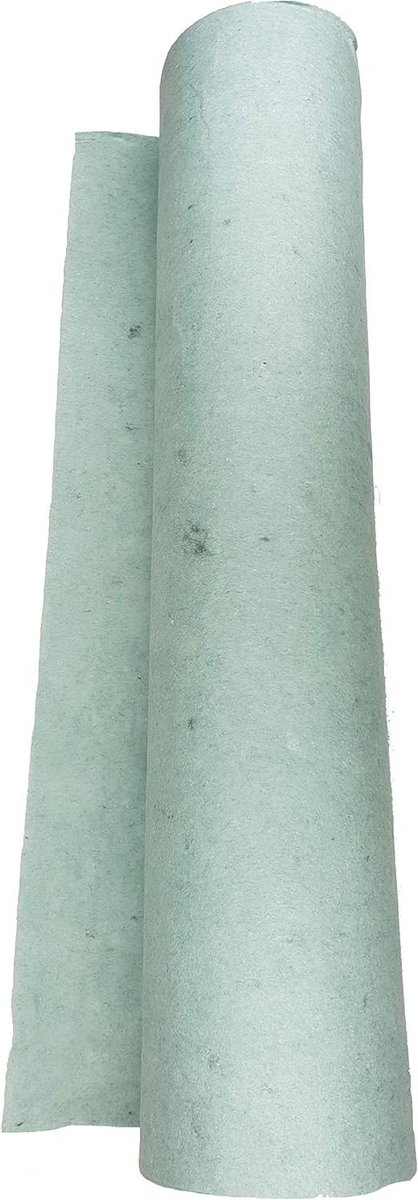 Geotextielvlies 200 g/m² - Drainagevlies Bodemdoek - Bodemstabilisatie Tuin - 100% Polyester PES - 2 x 50 meter - Lichtgroen