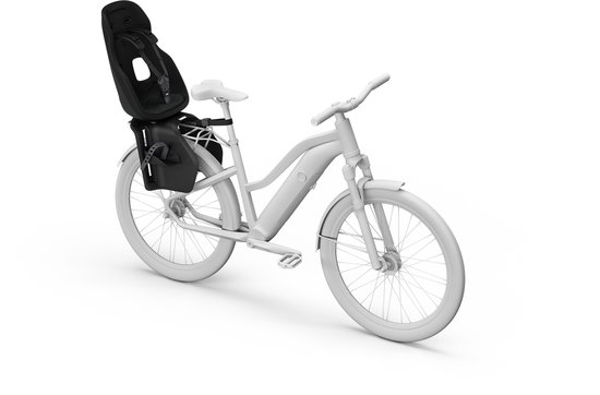 Thule Yepp Nexxt 2 Maxi - fietsstoeltje - achterzitje - Bagagedrager montage - Black van Thule — afbeelding 5