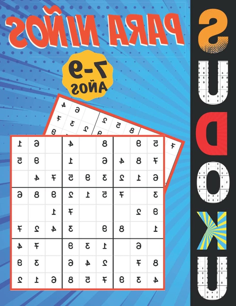 Sudoku Boek - Puzzelboek Kinderen - Hersenen Trainen - Grote Karakters - 21.59 x 27.94 cm - Niet gespecificeerd