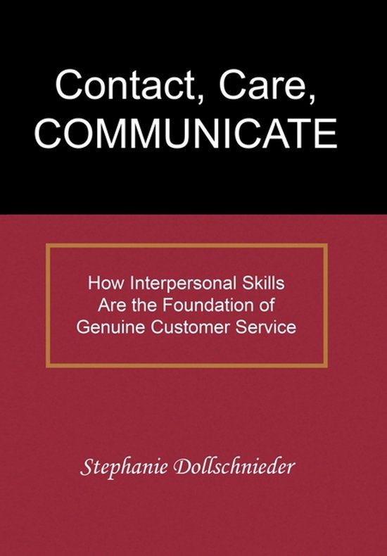 Contact, Care, COMMUNICATE - cover