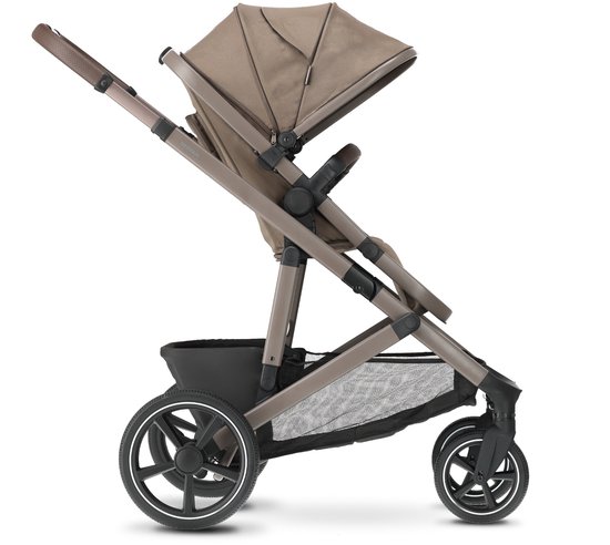 Deryan Evy V2 Kinderwagen - Duo Kinderwagen - Uitbreidbaar - Inclusief reiswieg - Hazel — afbeelding 5