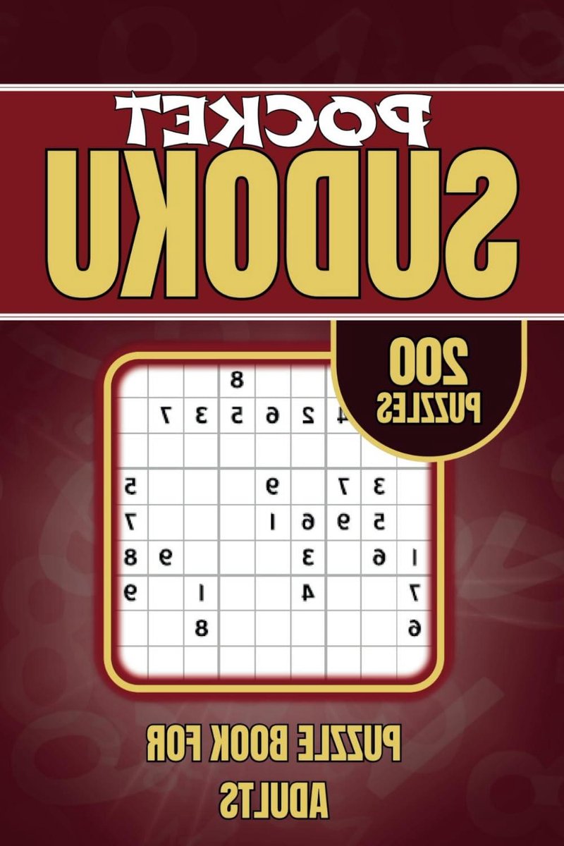 Sudoku Puzzelboek - Hersenkrakers Boek - Mentaal Trainen - 200 Moeilijke Puzzels - 10x15 cm - Niet gespecificeerd