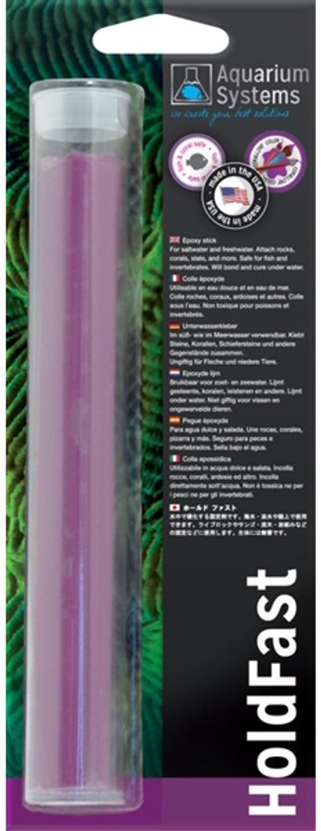 AS Reef Instant Ocean Holdfast Epoxy Stick Purple