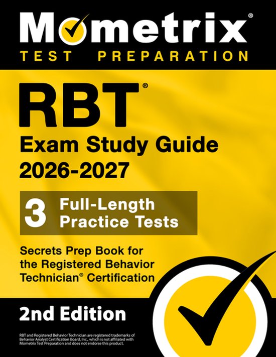 RBT Exam Study Guide 2025-2026 - 3 Full-Length Practice Test ... - cover