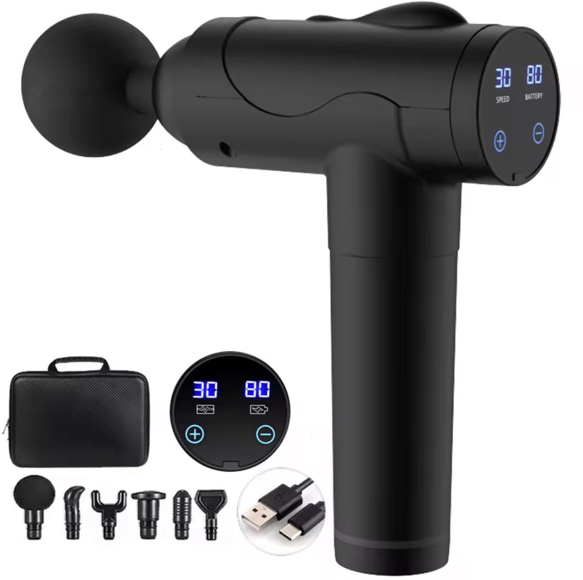 VELTRR® Massage Gun Professioneel - Massage Apparaat - Theragun