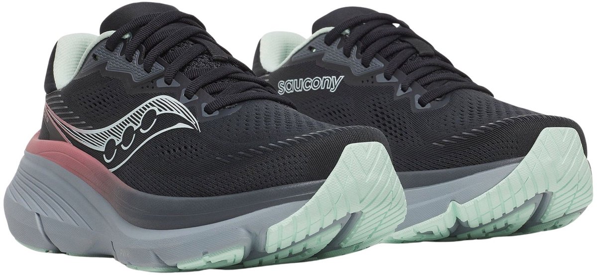 Saucony Guide 19 Hardloopschoenen Dames Zwart