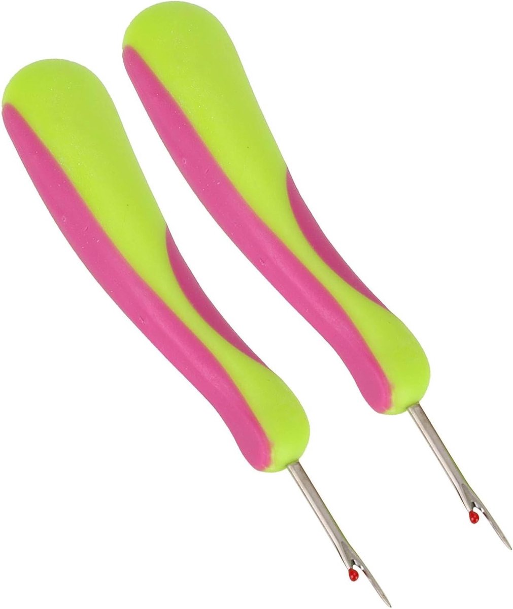 Handige Naadontdekkers 2PCS - Ergonomische Naaldenscheiders voor Naaien, Stiksel Verwijderen en Creatieve Projecten