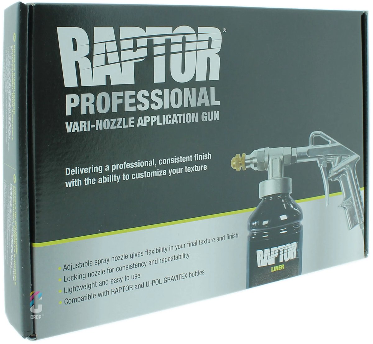 Raptor Liner Spuitpistool - Variabel Textuur