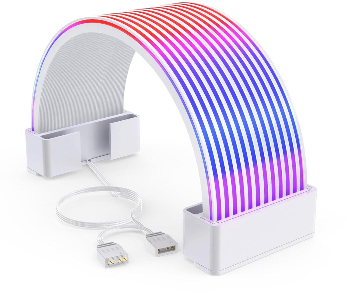 RGB Lichtbord - PC Verlichting - Computer Modden - Adresseerbare ARGB - 20 cm - Zwart