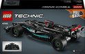 LEGO Technic Mercedes-AMG F1 W14 E Performance pull-back auto (42165) op de verpakking.