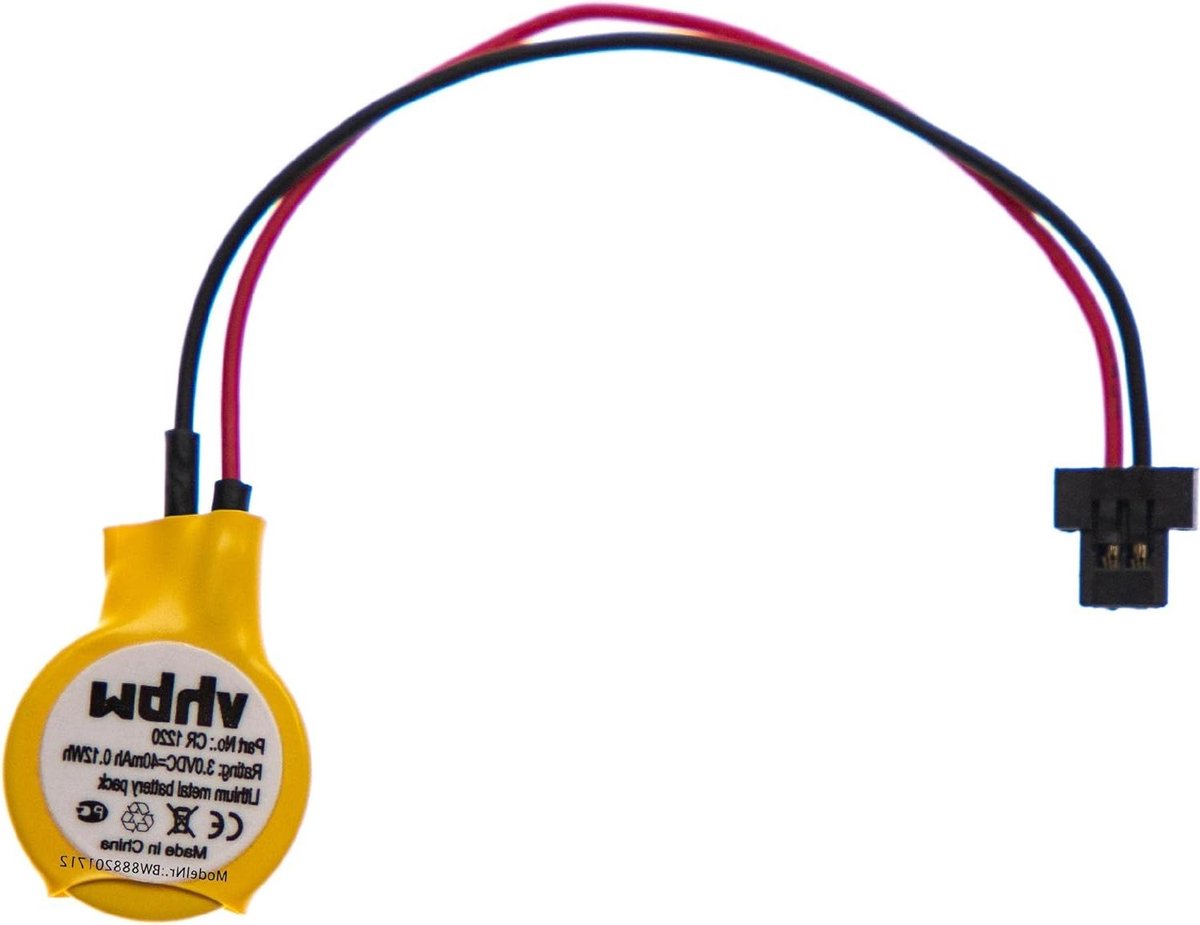 BIOS Batterij - Moederbord Batterij - Computer Instellingen Opslaan - Getest - 3V 40mAh - Niet Van Toepassing