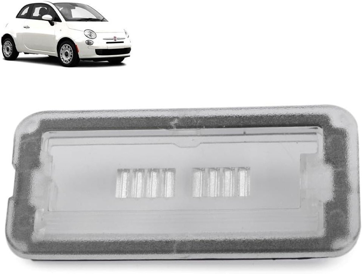 Nummerplaat Lamp Lens - Kentekenplaat Verlichting - Auto Verlichten - Heldere Lens Deksel - 11.5 cm - Transparant