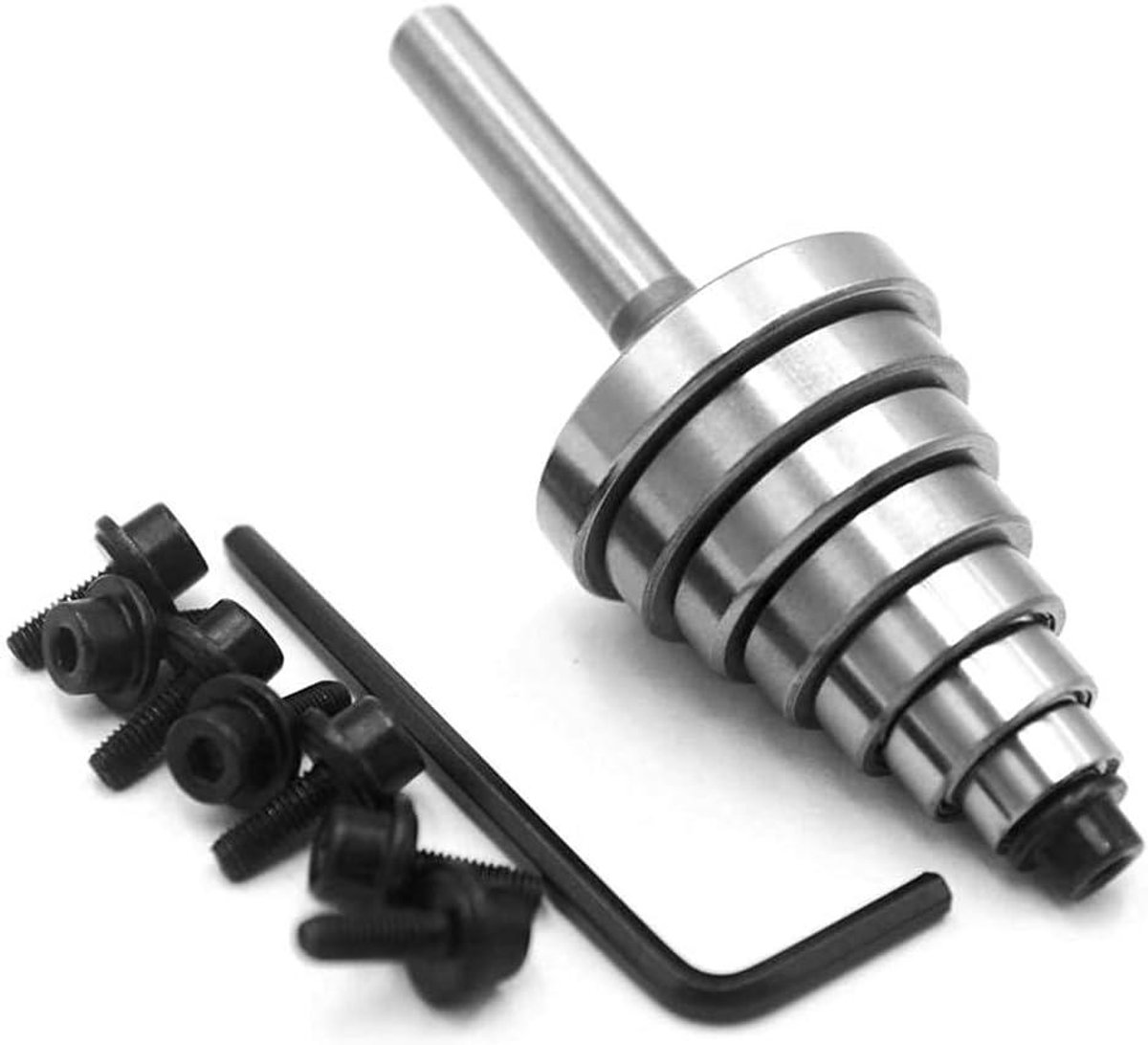 Router Bit Lagers - Reparatieset Bovenfrees - Bit Reparatie - 7 Verschillende Maten - 3/16" Binnendiameter - Zilver