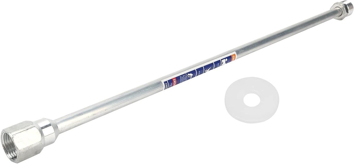 Verlenging voor Airless verfspuit met afdichtring, universele spraygun tip en pole (50 cm) voor efficiënt schilderen