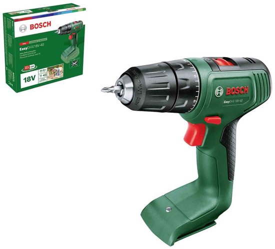 Bosch EasyDrill 18V-40 Accuboormachine - Zonder accu en lader