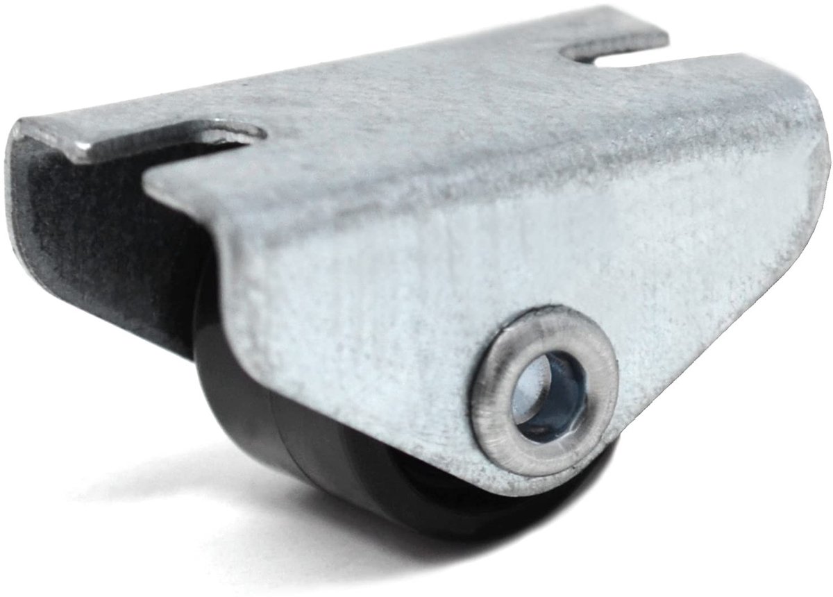 Store_8 - boxbokrol - meubelwielen - kunststof wiel - 15 x 12 mm - ideaal voor meubels - 4 stuks - geschikt voor zachte vloeren