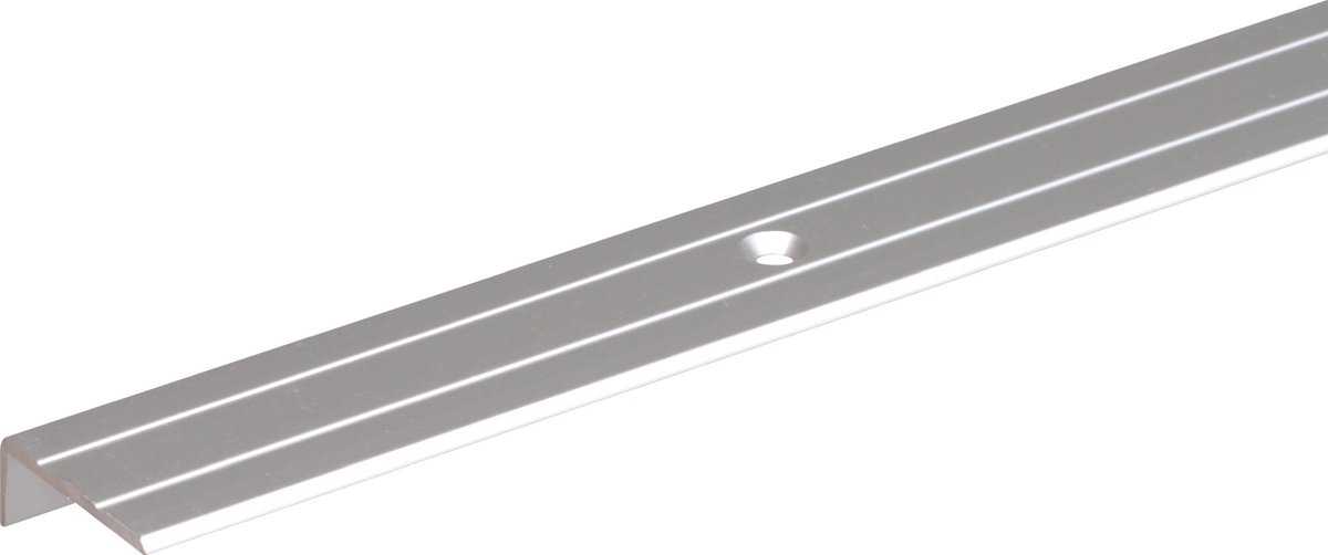 Alberts 498603 trapbeschermingslijst | aluminium, zilverkleurig geanodiseerd | 1000 x 25 x 20 mm | set van 4