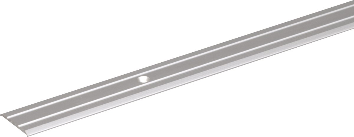 Alberts 491925 overgangsprofiel | geboord | aluminium, rvs-kleurig geanodiseerd | 900 x 38 mm
