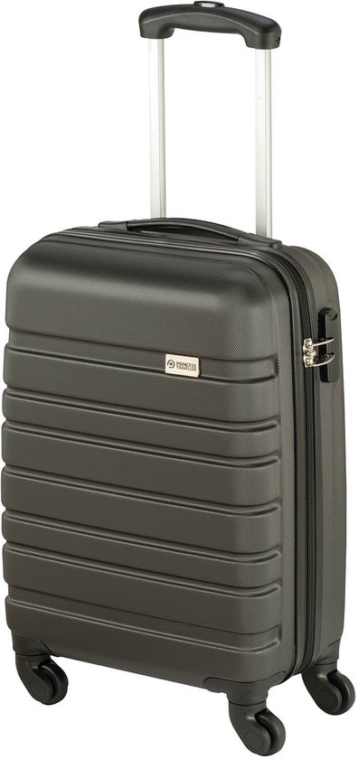 Princess Traveller Singapore - Handbagage Koffer - 55x35x20cm - Lichtgewicht Trolley - Antraciet