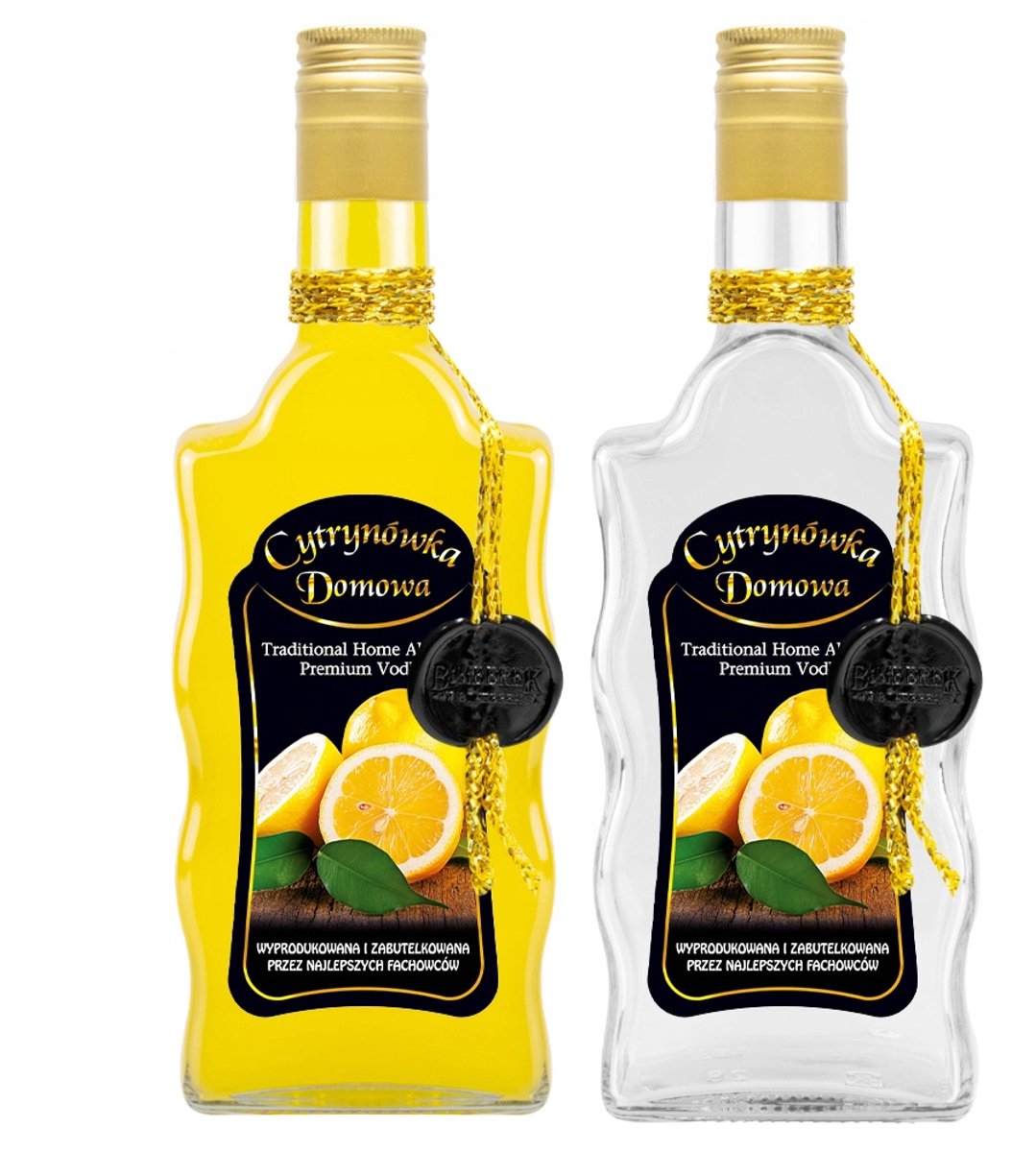 Bimberek Fala - Gedecoreerde Fles - 500ml - Sterk Glas - Inclusief Accessoires