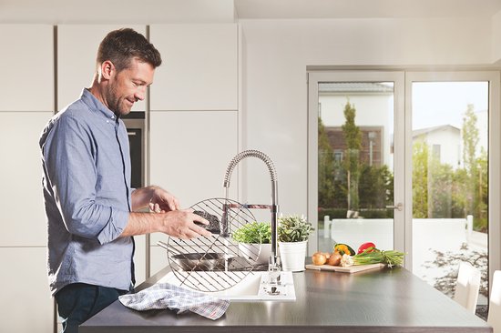 Vileda Glitzi Power Inox schuursponsen – 2 stuks