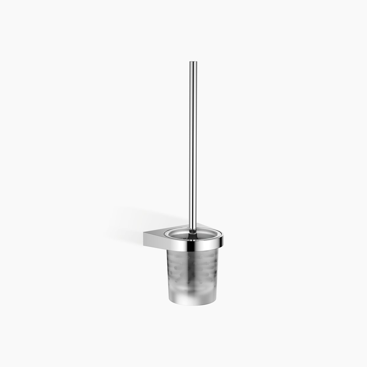 Dornbracht wc borstelset, wandmodel, kristalglas, 83900970-00