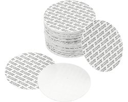 76mm/2.99" Schuimdeksel Liner - 150 Pack PS Schuim File Tamper - Drukgevoelige Afsluiting voor Flessendoppen Bescherming - Verzegeling