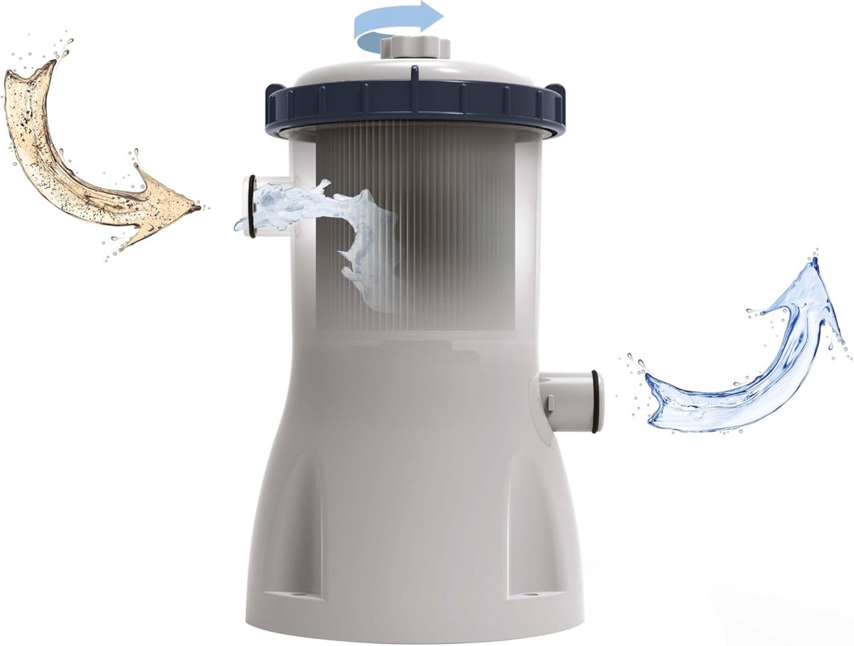 Bestway Zwembadpomp met filter - 58386 3028l/h – foto 3