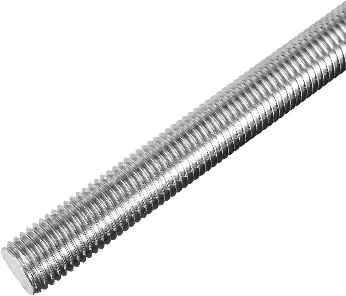Schroefdraad M16 - Draadstang Pluggever - Bevestigen en Monteren - Volledige Schroefdraad - M16*250 mm - Zilver