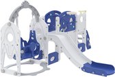 ACXIN Glijbaan Schommel 9-in-1 HDPEPP BinnenBuiten - 245x154x119 50kg